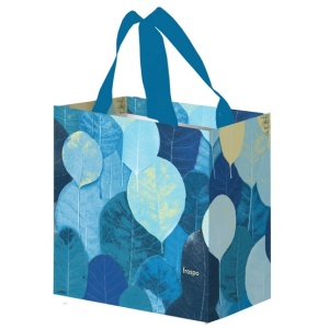 Torba Mini Kolorowe Listki 10L niebieskie