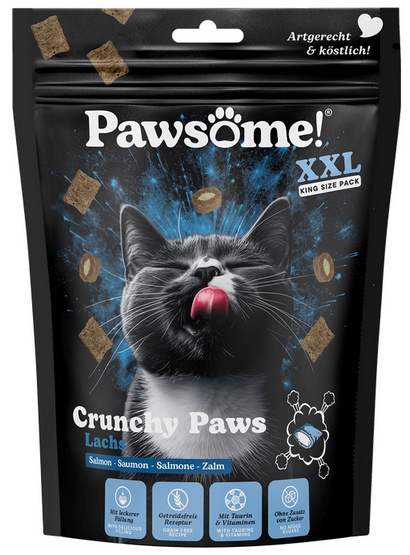 Pawsome Crunchy Paws Łosoś 150g - obrazek 2