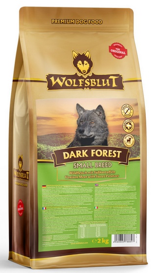 Wolfsblut Dog Dark Forest Small - dziczyzna i bataty 2kg