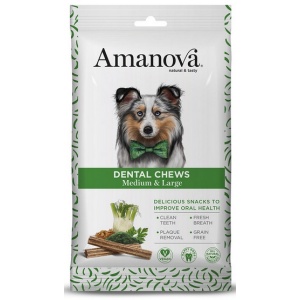 Amanova Dog Dental Chews Medium & Large 180g