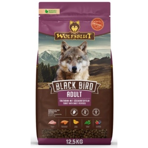 Wolfsblut Dog Black Bird Adult Large - indyk i bataty 12,5kg