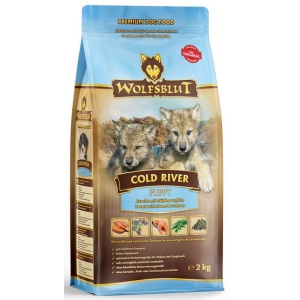 Wolfsblut Dog Cold River Puppy - pstrąg i bataty 2kg
