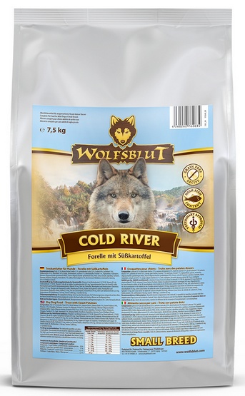 Wolfsblut Dog Cold River Small - pstrąg i bataty 7,5kg - obrazek 2