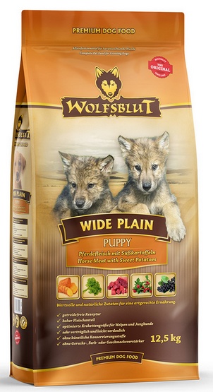 Wolfsblut Dog Wide Plain Puppy - konina i bataty 12,5kg - obrazek 3