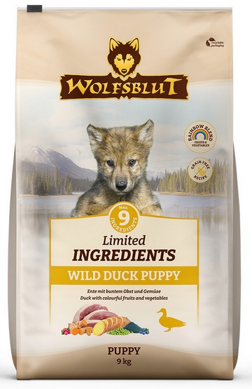 Wolfsblut Dog Limited Ingredients Wild Duck Puppy - kaczka i bataty 9kg - obrazek 2