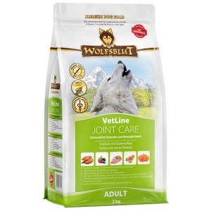Wolfsblut Dog VetLine Joint Care - indyk i bataty 2kg