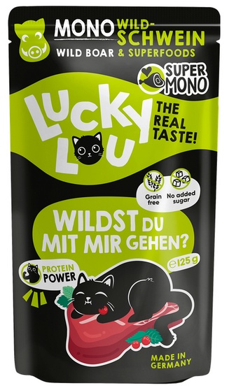 Lucky Lou SuperMono Dzik saszetka 125g - obrazek 2