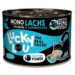 Lucky Lou SuperMono Łosoś puszka 190g