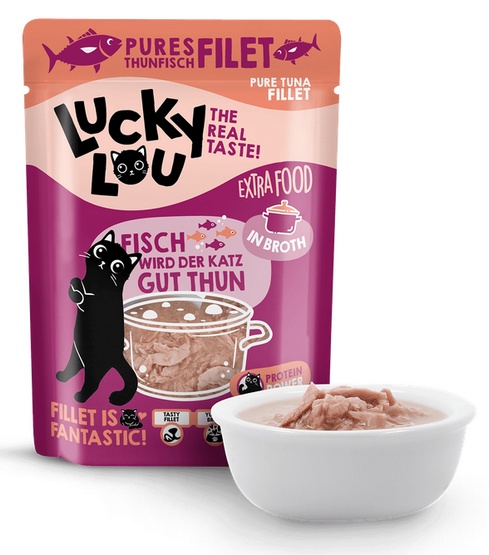 Lucky Lou Extrafood Tuńczyk w bulionie saszetka 70g