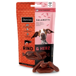 Chewies Beef Salametti wołowina z sercami 60g