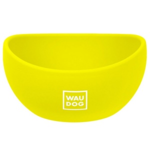 Collar WauDog Silicone Miska 250ml żółta