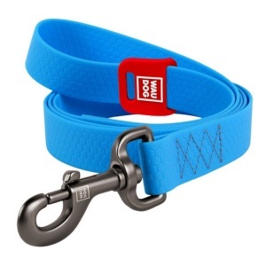 Collar Waterproof Smycz wodoodporna L-XXL 25mm/183cm niebieska