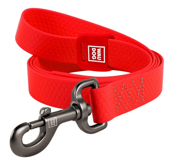 Collar Waterproof Smycz wodoodporna M 20mm/183cm czerwona