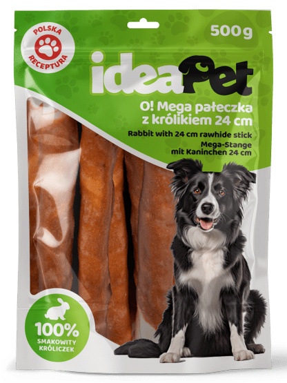 IdeaPet Mega pałeczka z królikiem 500g - obrazek 2