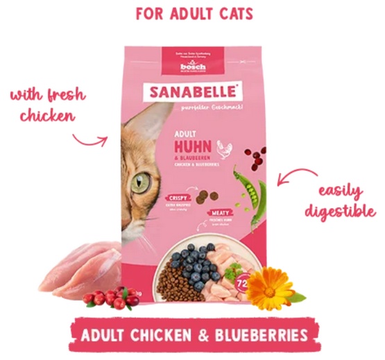 Sanabelle Adult Huhn z kurczakiem 400g - obrazek 3