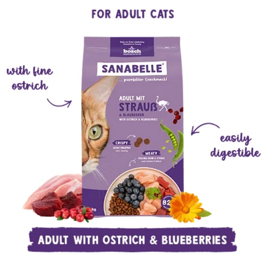 Sanabelle Adult Strauss - ze strusiem 400g - obrazek 3