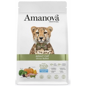 Amanova Cat Adult Divine Rabbit - królik 4kg