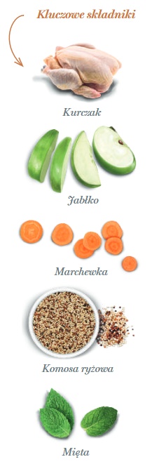 Amanova Dog Puppy Mini Exquisite Chicken - kurczak 500g - obrazek 4