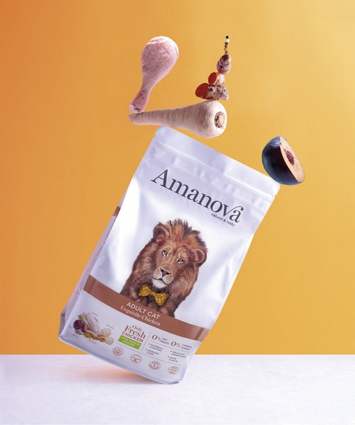 Amanova Cat Adult Exquisite Chicken - kurczak 1,5kg - obrazek 3