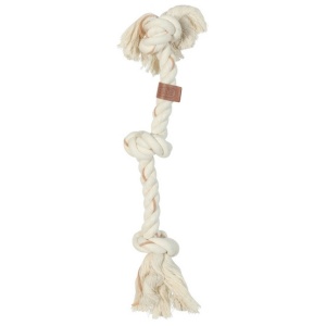 Zolux Zabawka dla psa gryzak węzły sznur Leather Touch 44cm