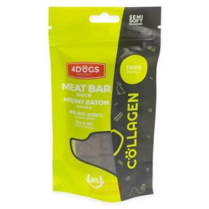 4DOGS Batony Semi-Soft Żwacz i poroże 2szt