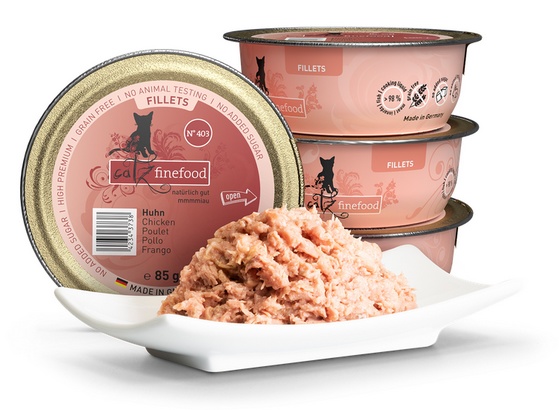 Catz Finefood Filety N.403 Kurczak tacka 85g - obrazek 2