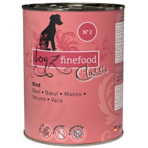 Dogz Finefood Classic N.02 Wołowina puszka 400g