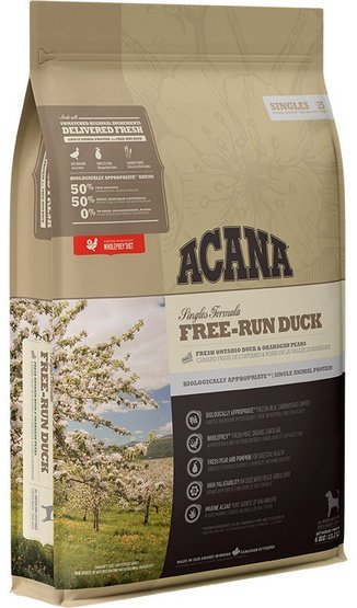 Acana Singles Free-Run Duck 2kg - obrazek 3
