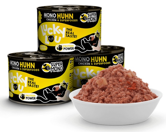 Lucky Lou SuperMono Kurczak puszka 200g - obrazek 3