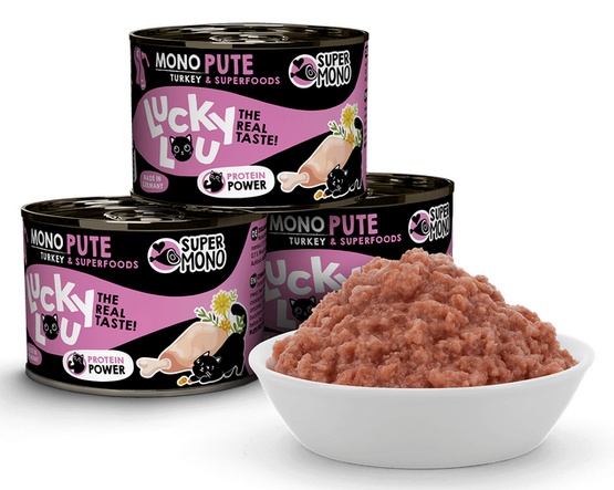 Lucky Lou SuperMono Indyk puszka 200g - obrazek 3
