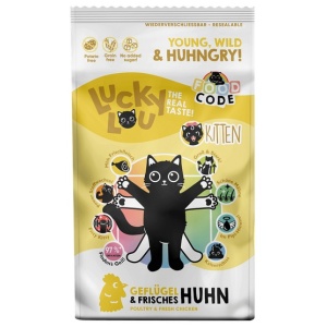 Lucky Lou Food Code Lifestage Kitten Drób & Kurczak 1,7kg
