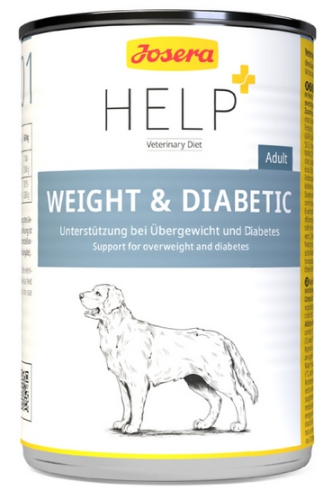 Josera Help Weight & Diabetic Dog puszka 400g