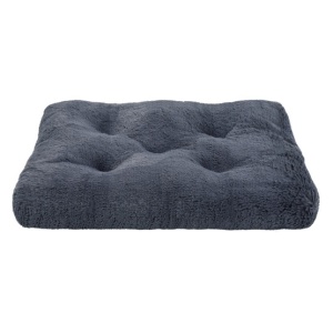 MIMIKO Pets Legowisko Shaggy prostokątne L 65x45cm grafitowe