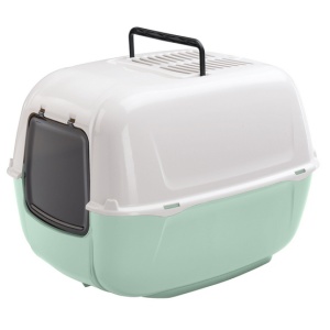 Ferplast Prima New Toaleta dla kota biało-pistacja [72053799EL]