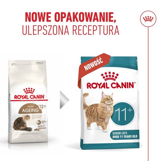 Royal Canin Ageing +11 karma sucha dla kotów dojrzałych 4kg - obrazek 2