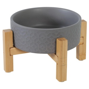 Zolux Miska ceramiczna dla psa i kota Keramo Solo 300ml szara