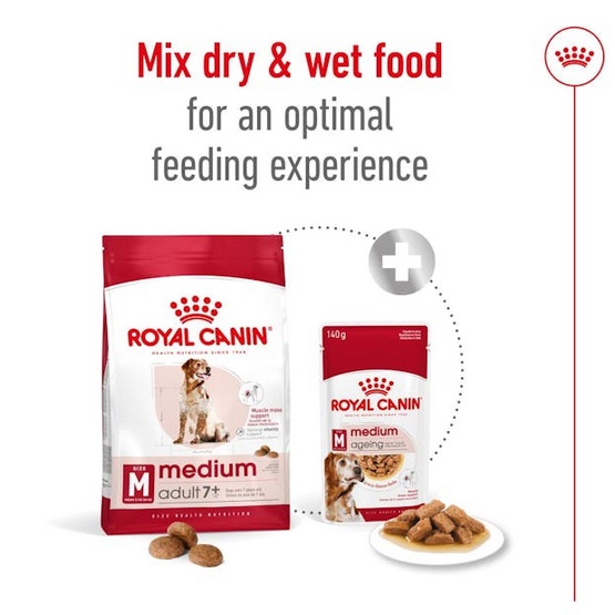 Royal Canin Medium Adult 7+ karma sucha dla psów dorosłych, ras średnich 15kg - obrazek 5