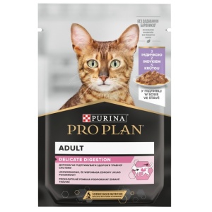 Purina Pro Plan Cat Delicate indyk saszetka 85g