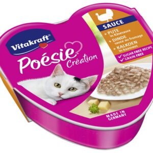 Vitakraft Poesie sos indyk z serem tacka 85g