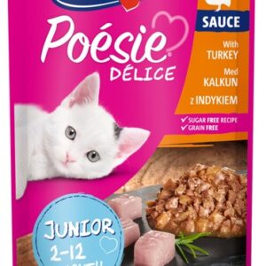 Vitakraft Poesie Deli Sauce Junior indyk saszetka 85g