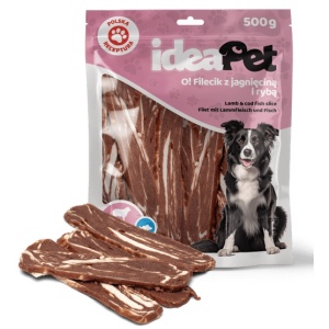 IdeaPet Fileciki z jagnięciną i rybą 500g