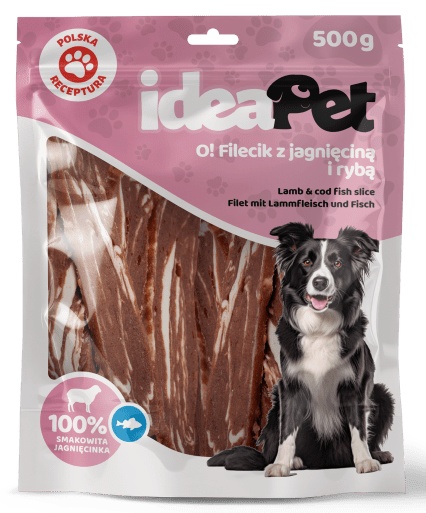 IdeaPet Fileciki z jagnięciną i rybą 500g - obrazek 2