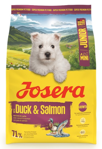 Josera Mini Junior Duck & Salmon 3kg - obrazek 2