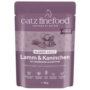 Catz Finefood Classic Jagnięcina i Królik (N.11) saszetka 85g
