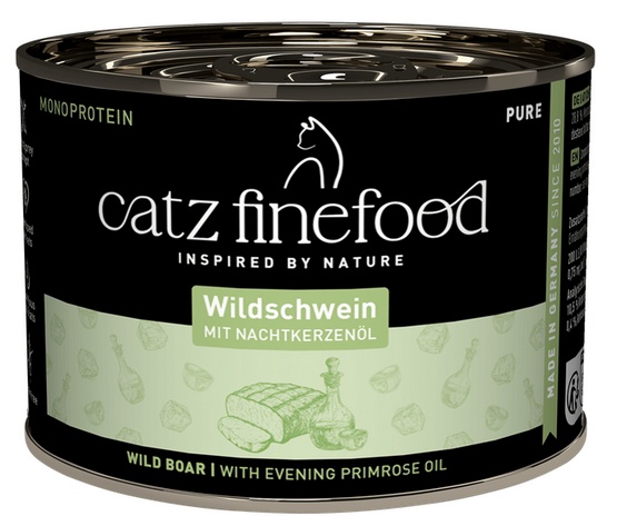 Catz Finefood Purrrr N.109 Dzik puszka 200g - obrazek 4