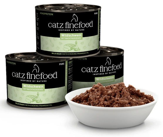 Catz Finefood Purrrr N.109 Dzik puszka 200g - obrazek 5