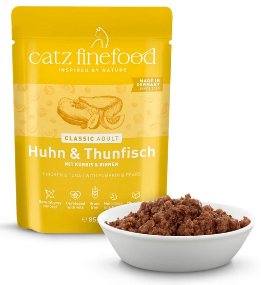 Catz Finefood Classic N.25 Kurczak i Tuńczyk saszetka 85g - obrazek 5