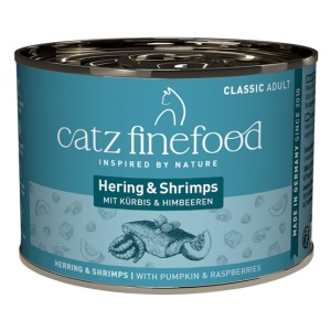 Catz Finefood Classic Śledź i Krewetki (N.13) puszka 200g