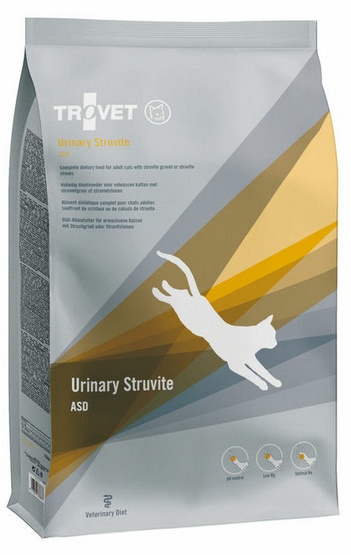 Trovet ASD Urinary Struvite dla kota 10kg