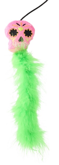 Dingo Zabawka dla kota - Wędka Upiorek - obrazek 2